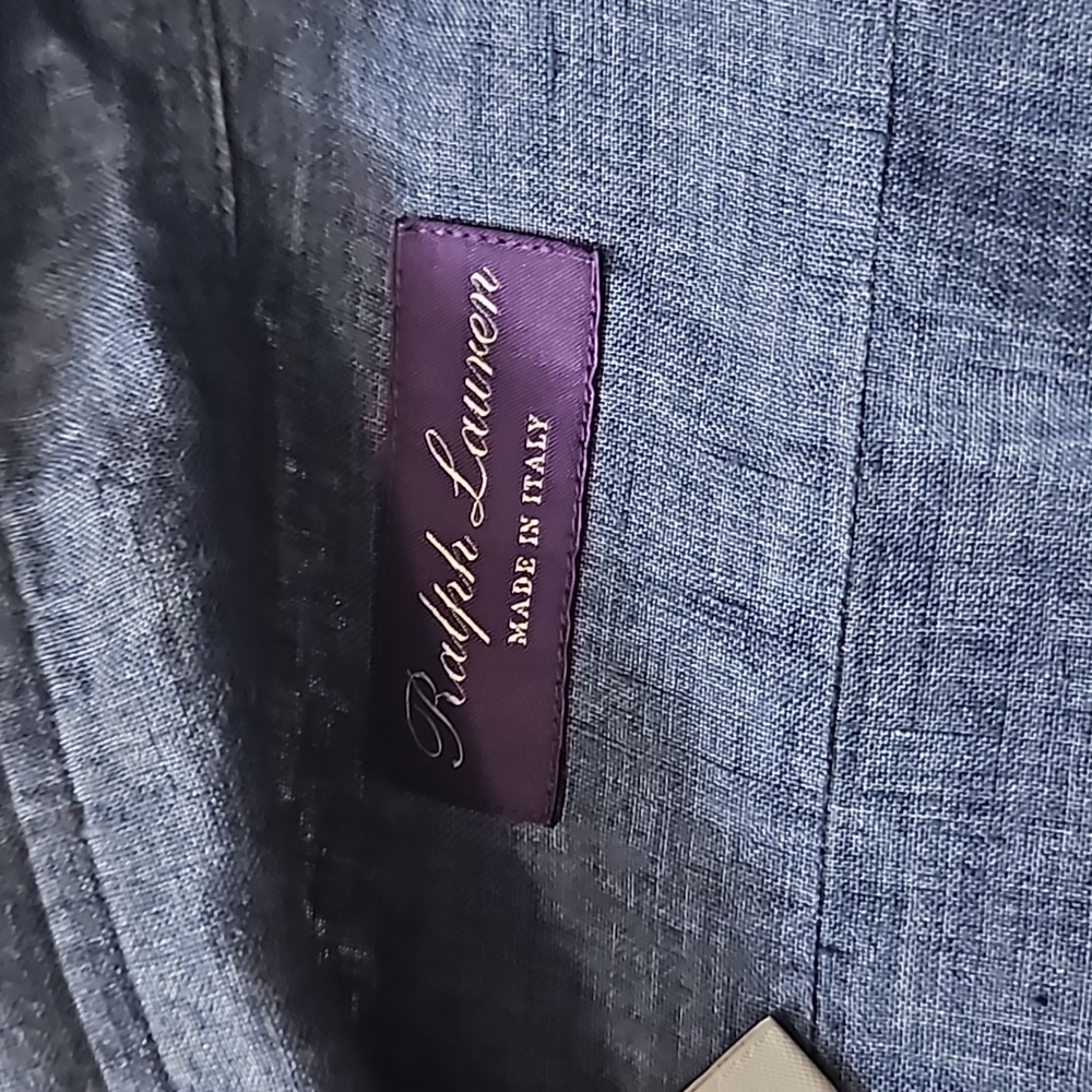 Ralph Lauren purple label linnen shirt
